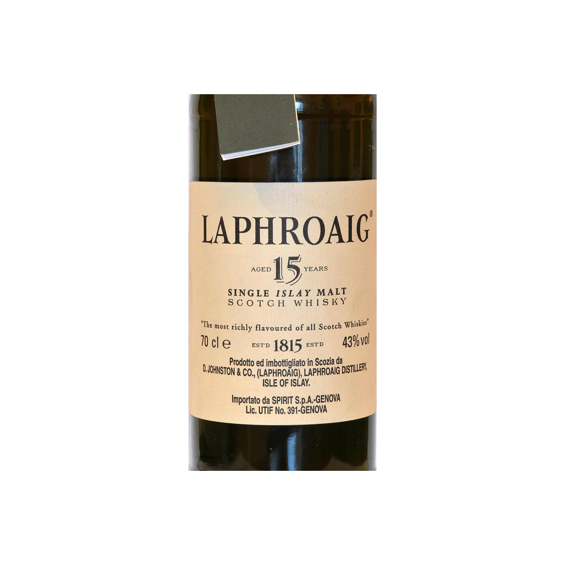 Laphroaig 15 Years Single Malt Whisky 2
