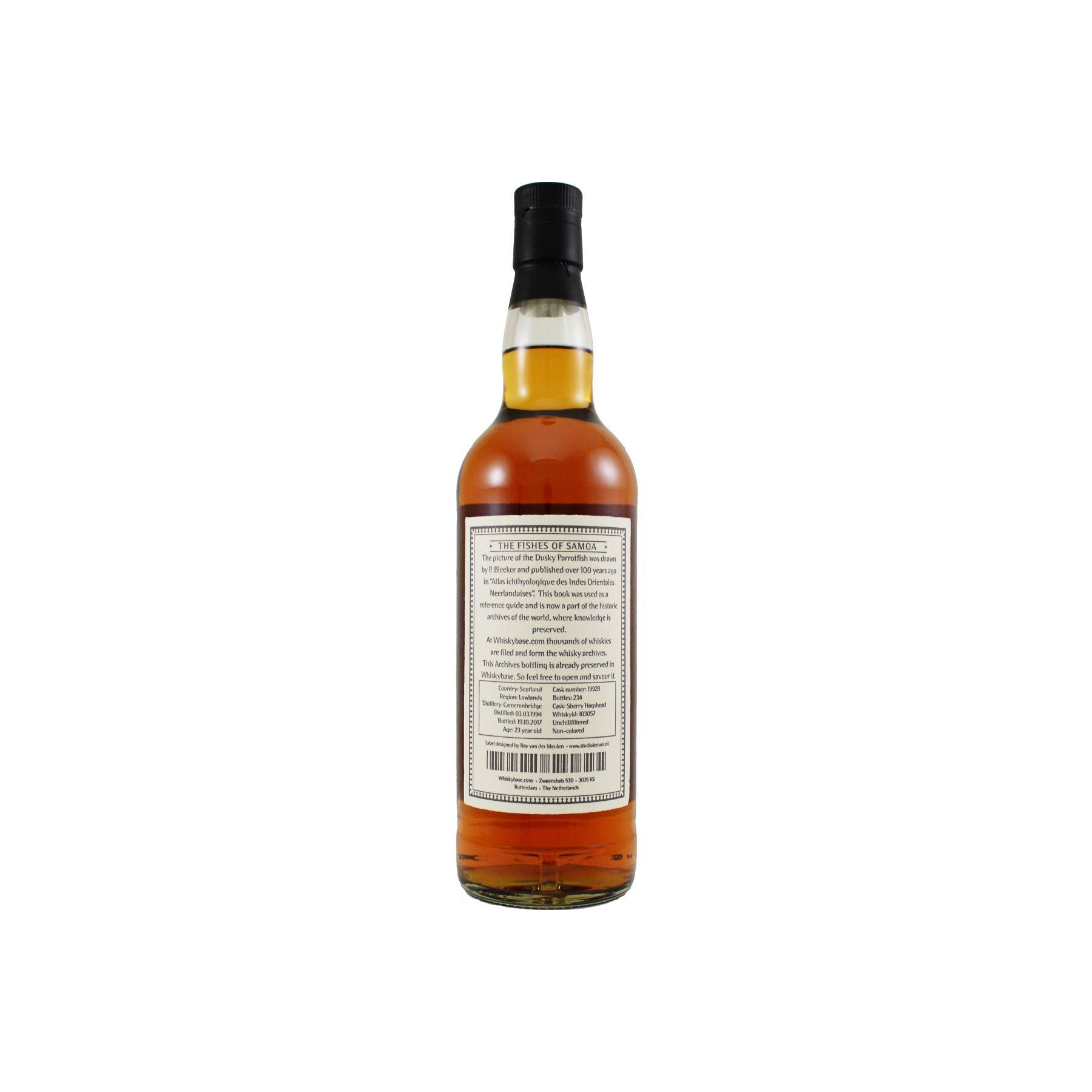 Cameronbridge 1994 23 Years Single Grain Whisky 2