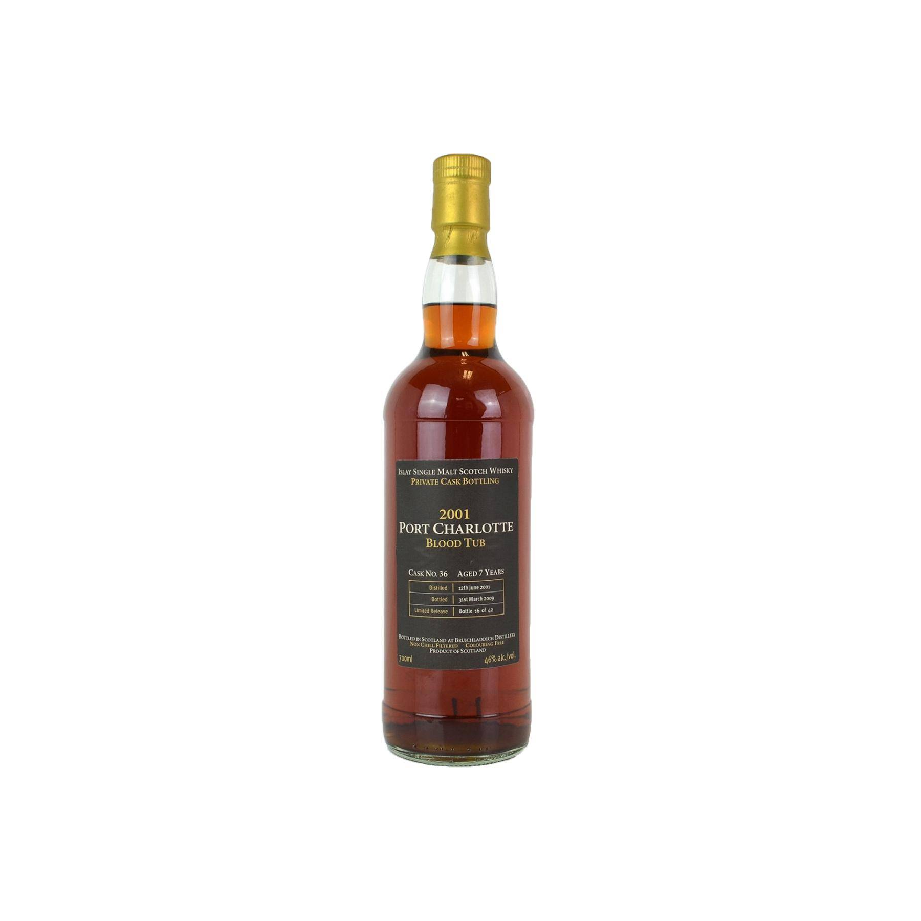 Port Charlotte 2001 7 Years Single Malt Whisky 2