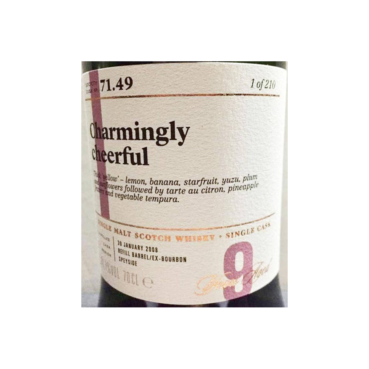 The Scotch Malt Whisky Society 2008 9 Years Single Malt Whisky 2