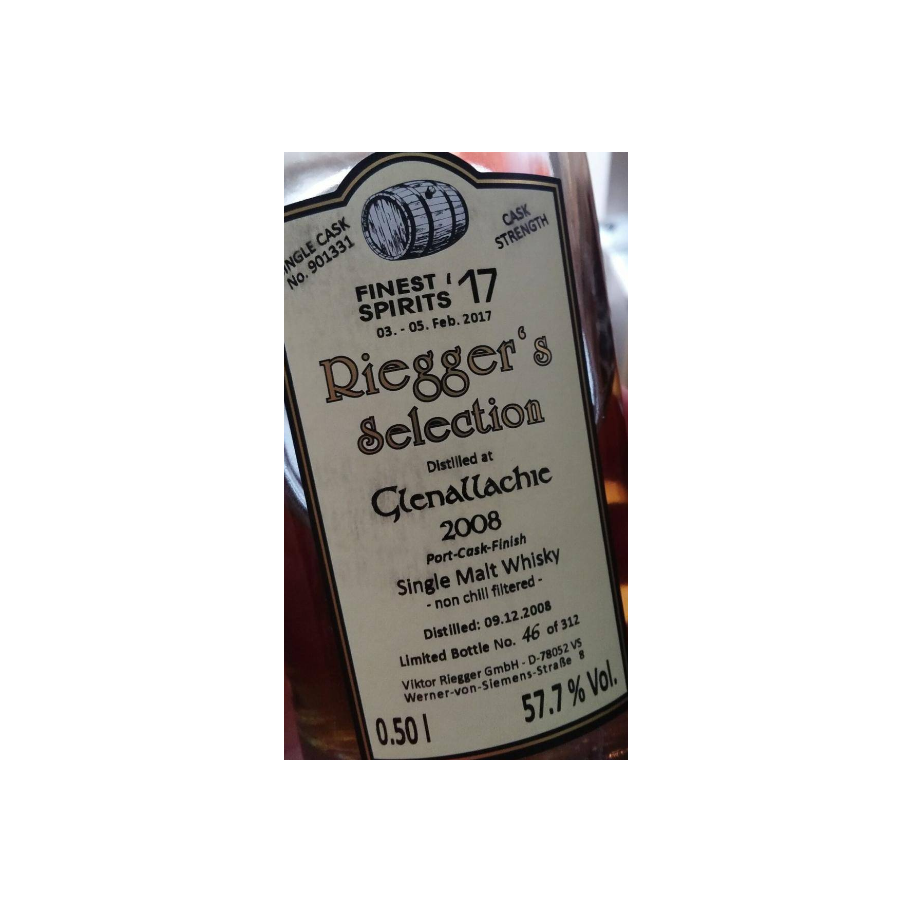 The GlenAllachie Cask Strength Collection 2008 8 Years Single Malt Whisky 4