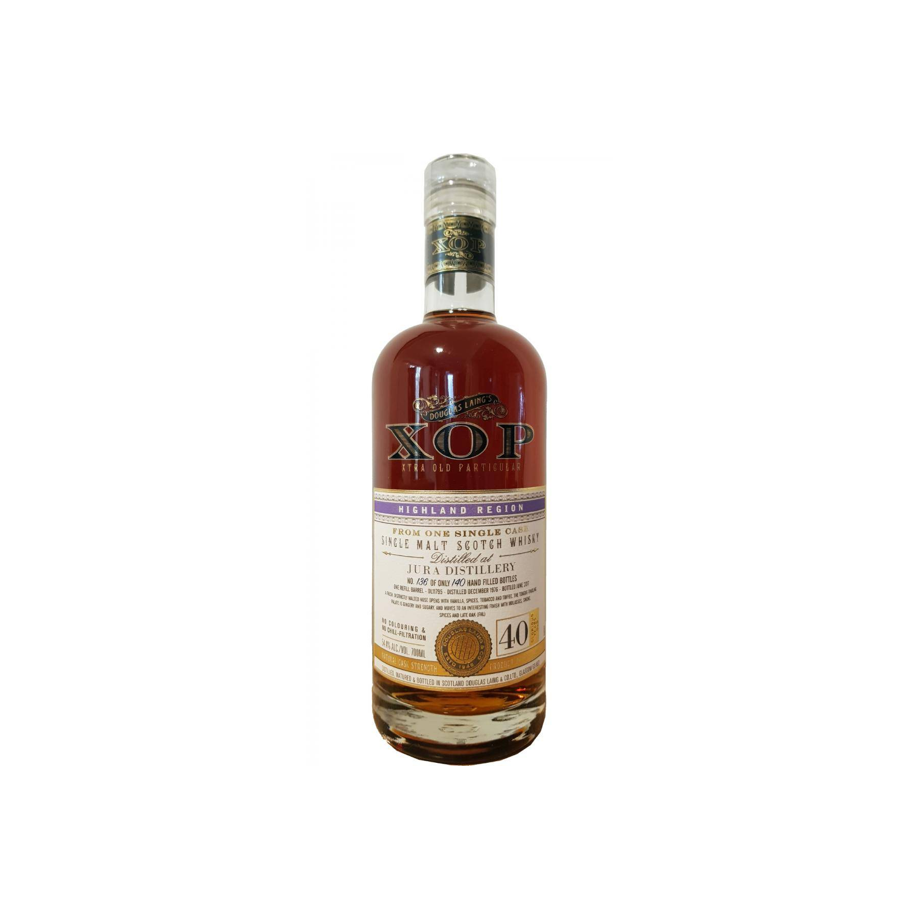 Jura 1976 40 Years Single Malt Whisky