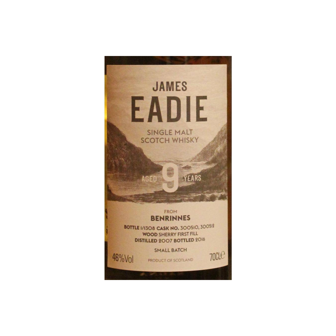 Benrinnes Small Batch 2007 9 Years Single Malt Whisky 3