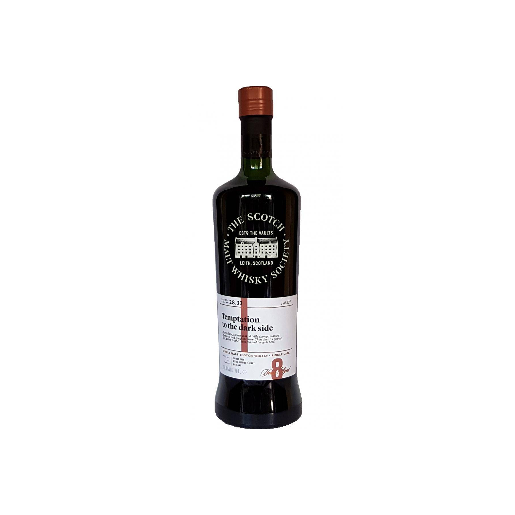 The Scotch Malt Whisky Society 2008 8 Years Single Malt Whisky