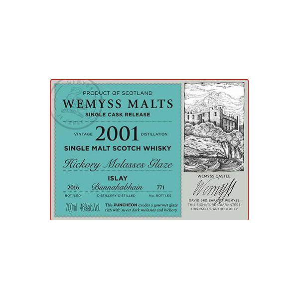 Bunnahabhain 2001 15 Years Single Malt Whisky 2