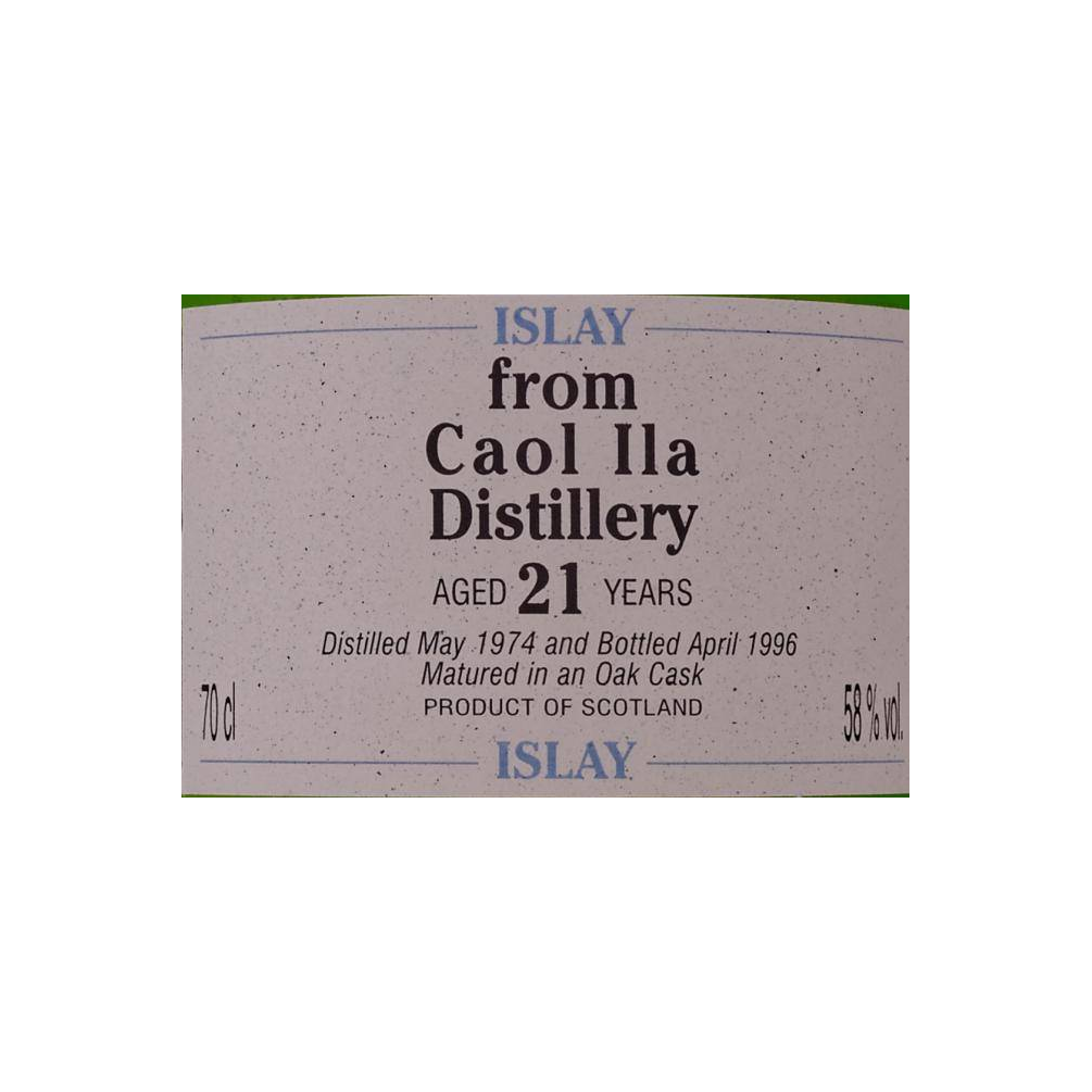 Caol Ila Authentic Collection 1974 21 Years Single Malt Whisky 2