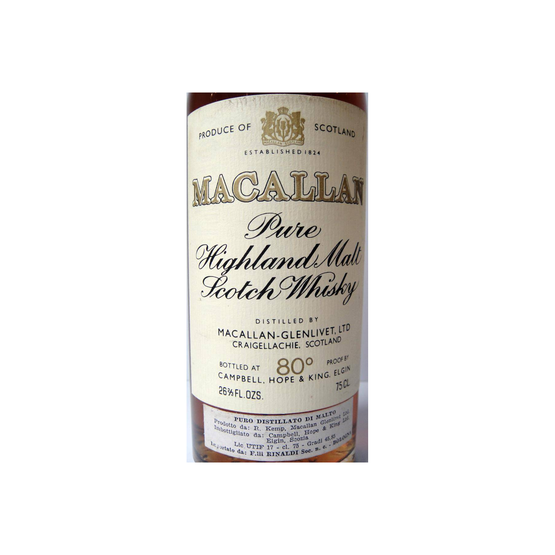 The Macallan 1955 15 Years Single Malt Whisky 3