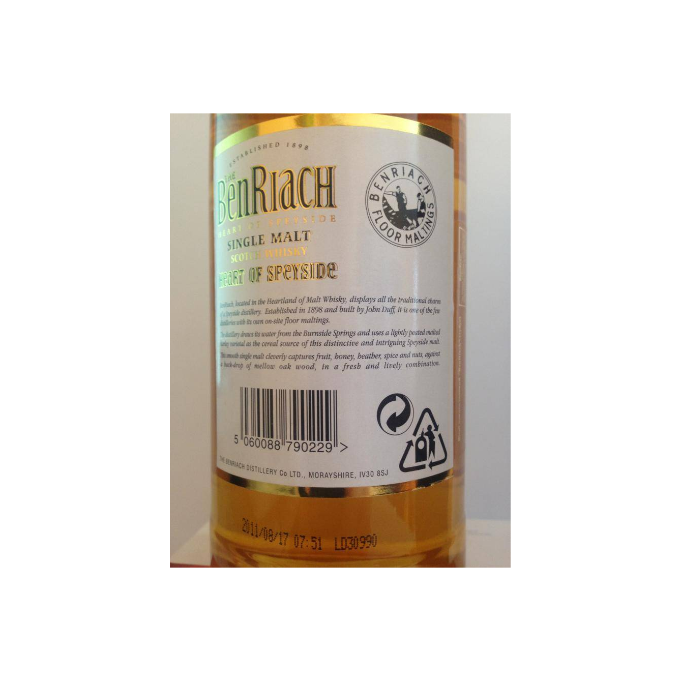 BenRiach Single Malt Whisky