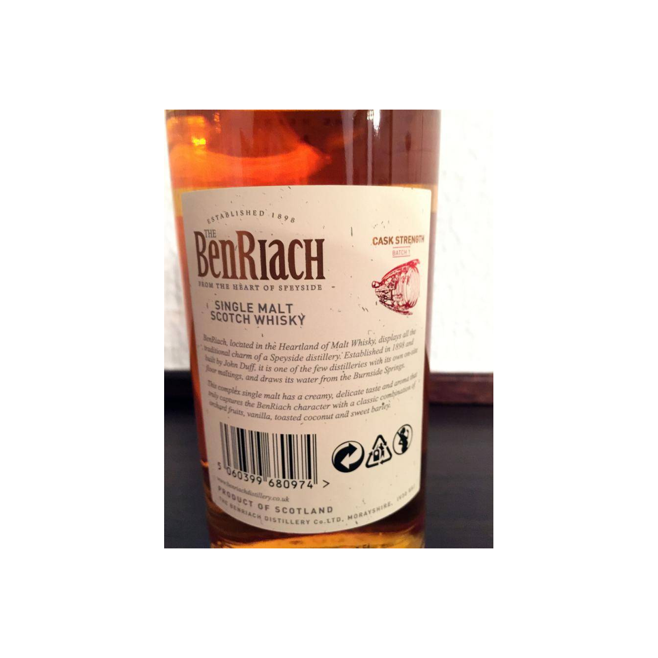 BenRiach Single Malt Whisky 3