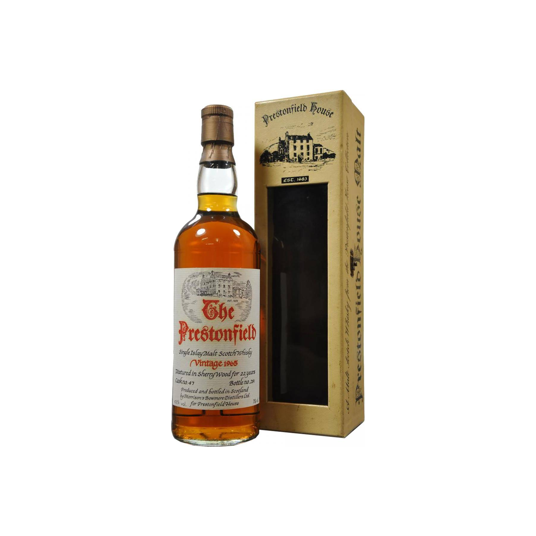 Bowmore 1965 22 Years Single Malt Whisky 3