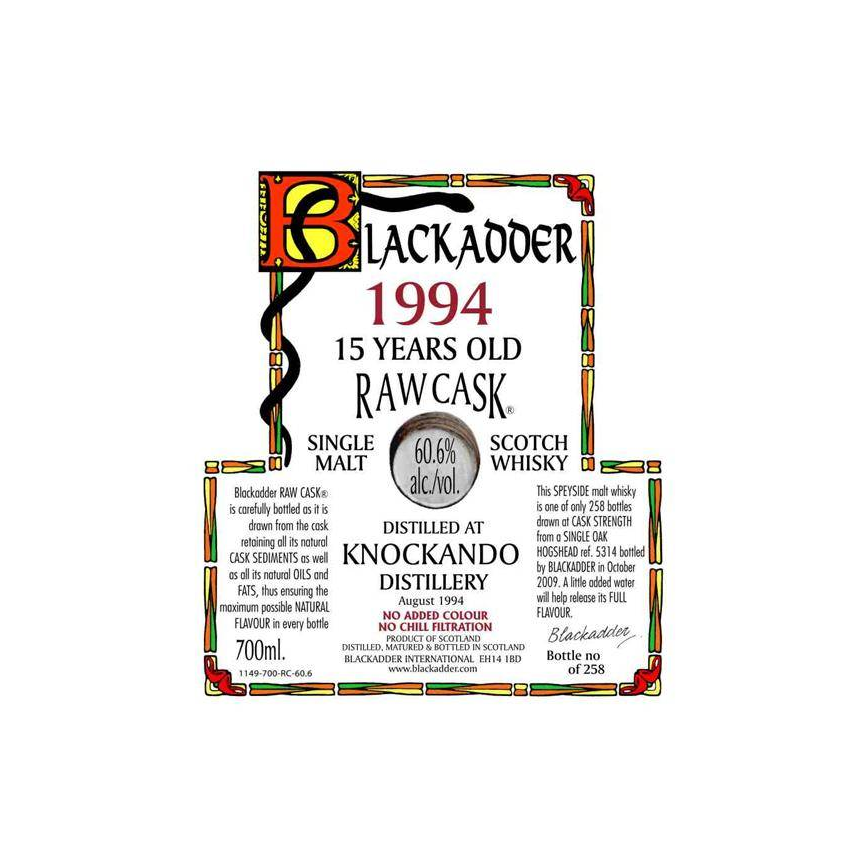 Knockando Raw Cask 1994 15 Years Single Malt Whisky