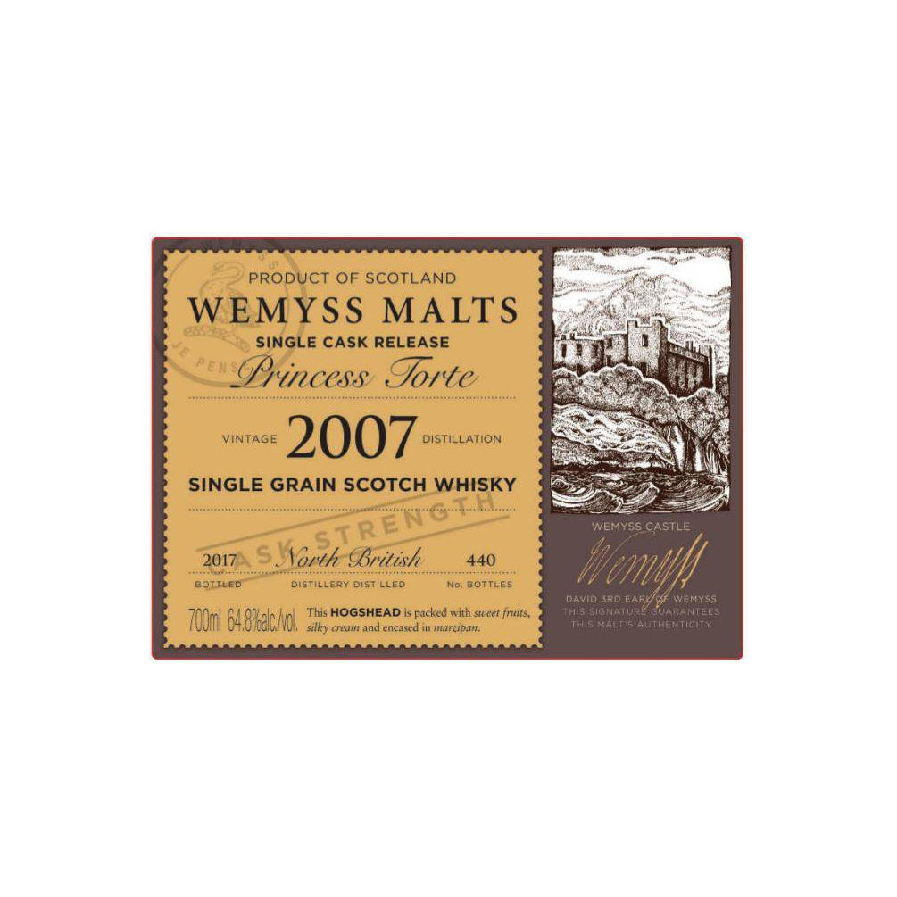 North British 2007 10 Years Single Grain Whisky