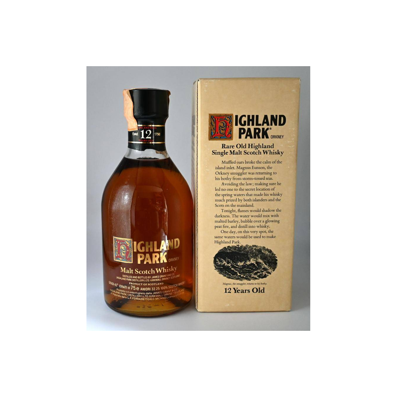 Highland Park 12 Years Single Malt Whisky 2