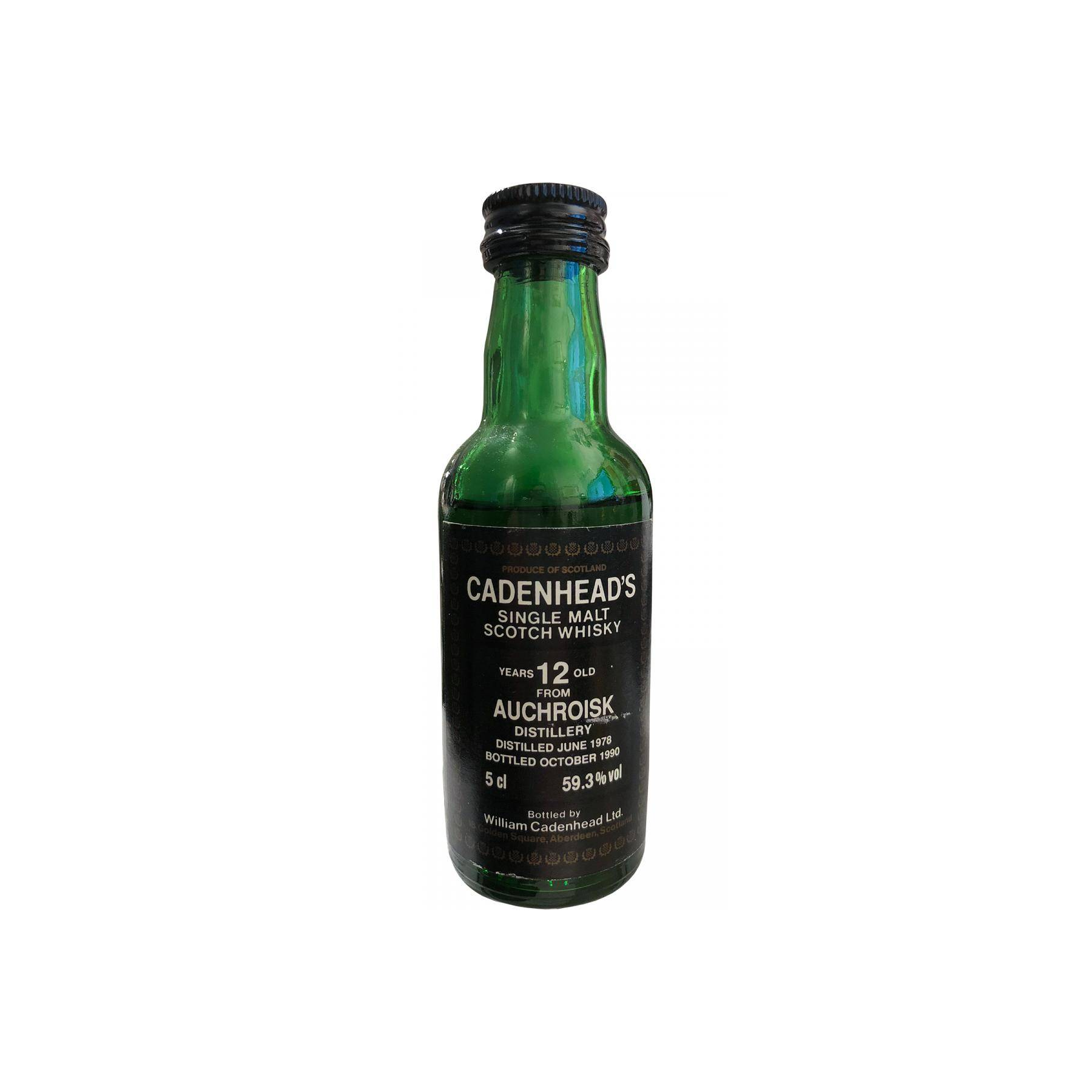 Auchroisk Miniature 1978 12 Years Single Malt Whisky 2