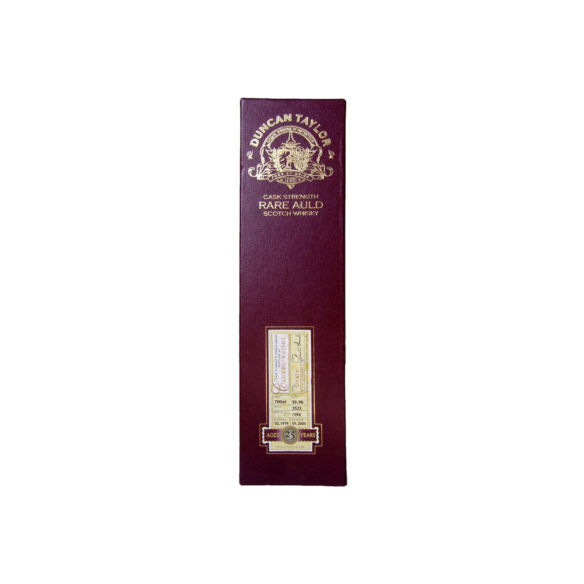 Cameronbridge Rare Auld 1979 25 Years Single Grain Whisky 3