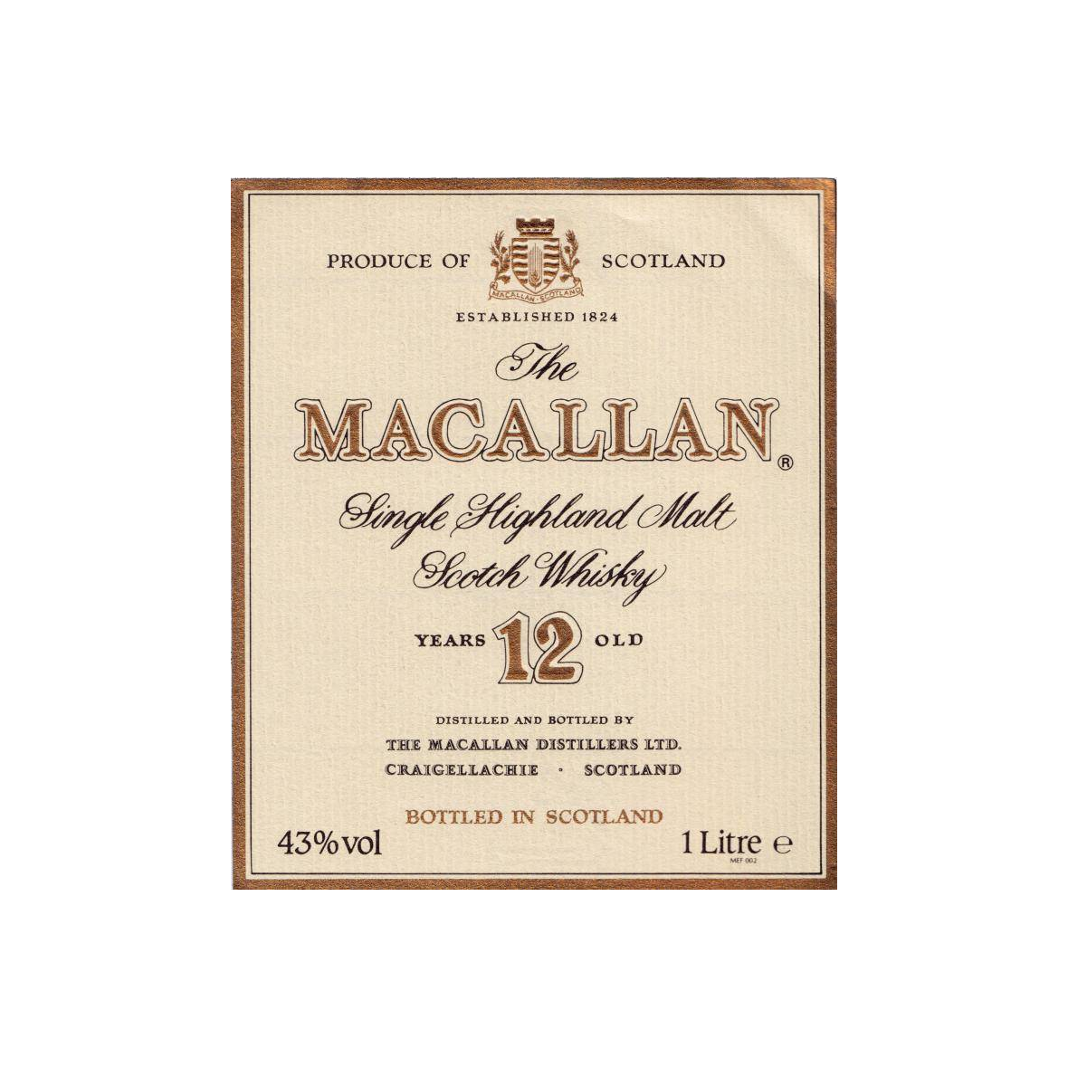 The Macallan 12 Years Single Malt Whisky 2