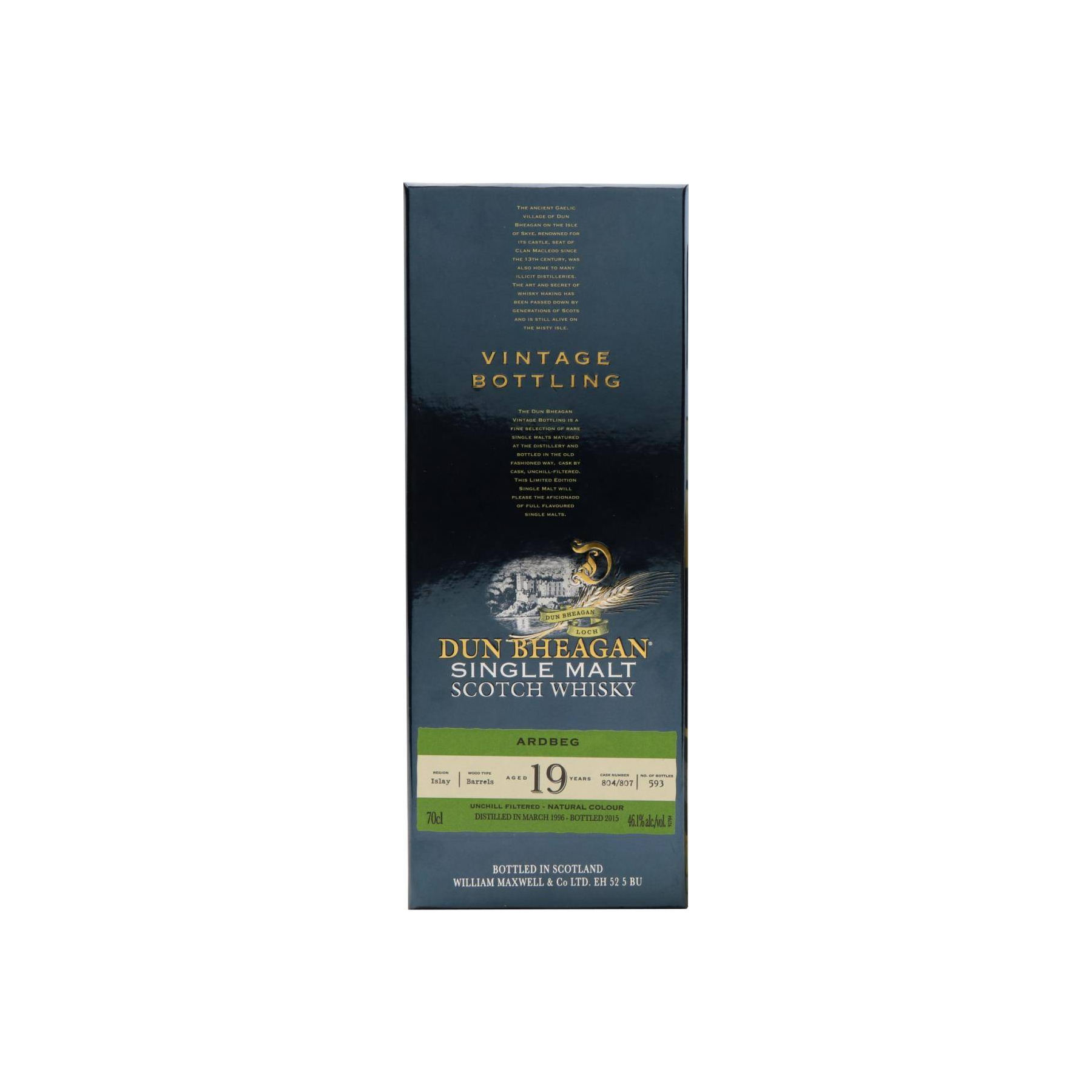 Ardbeg 1996 19 Years Single Malt Whisky 2