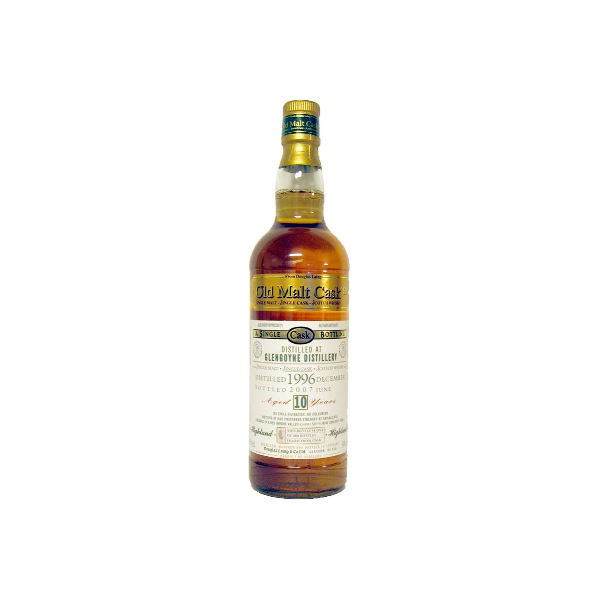 Glengoyne Old Malt Cask 1996 10 Years Single Malt Whisky