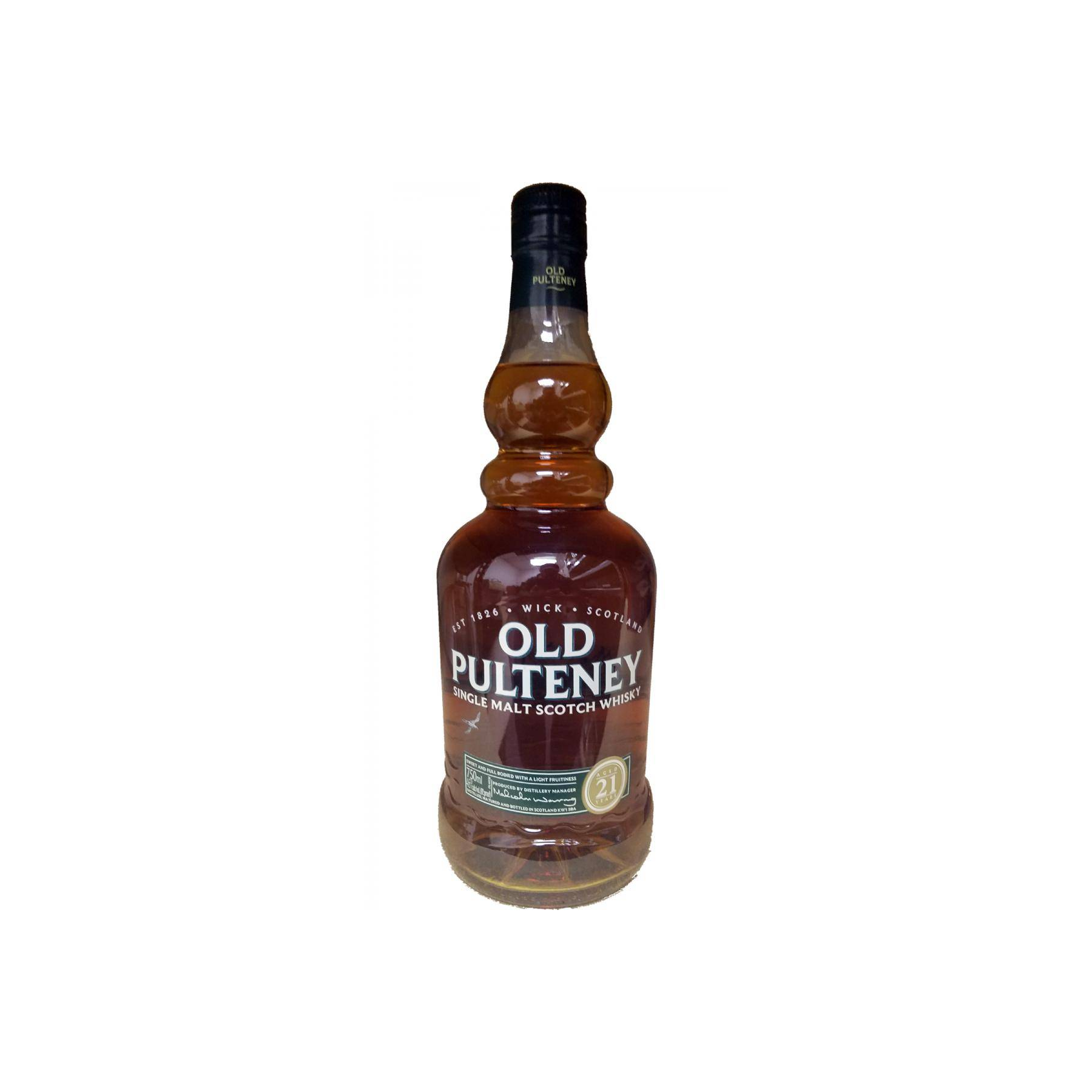 Old Pulteney 21 Years Single Malt Whisky