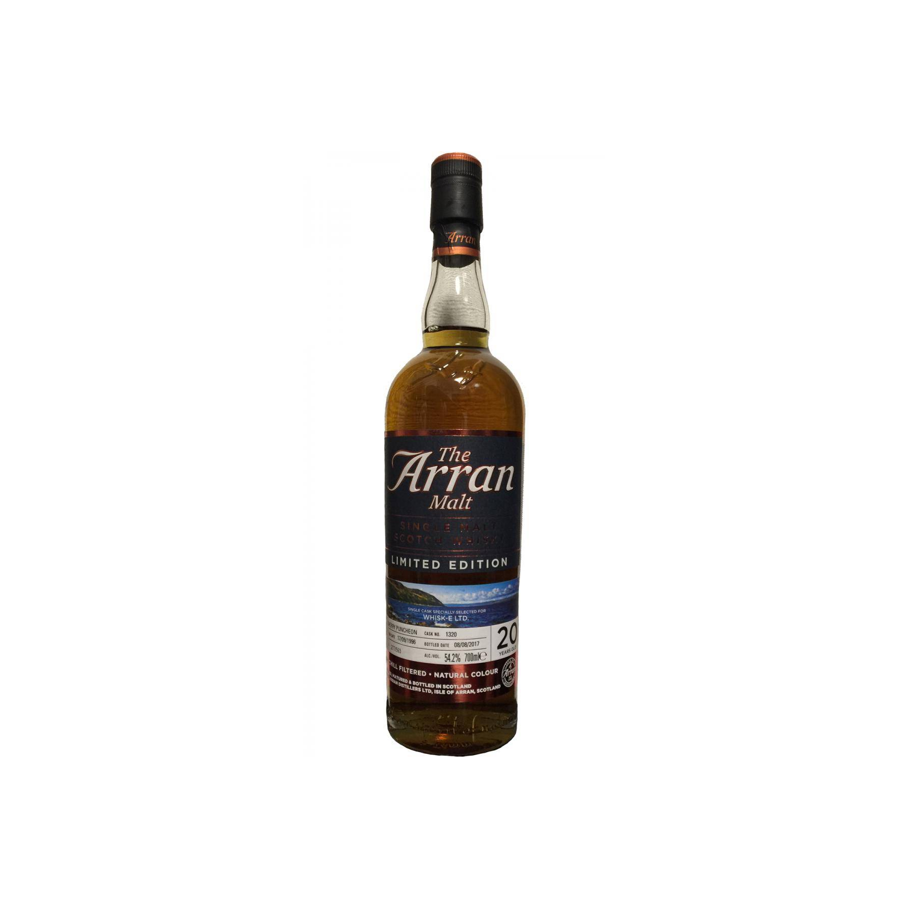 Arran Limited Edition 1996 20 Years Single Malt Whisky
