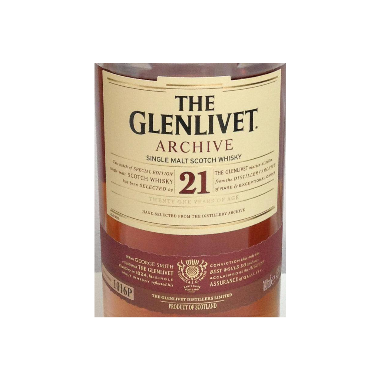 The Glenlivet 21 Years Single Malt Whisky 2