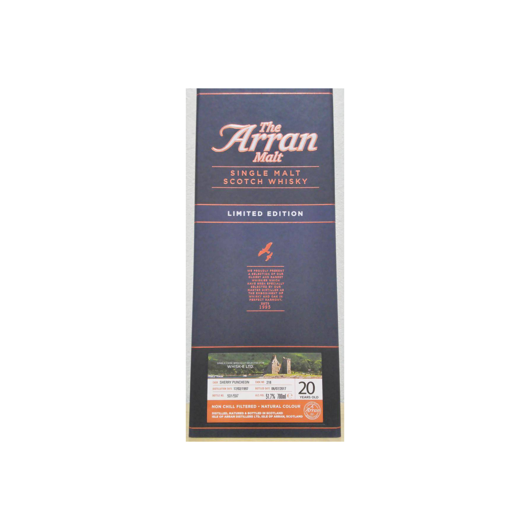 Arran Limited Edition 1997 20 Years Single Malt Whisky 2