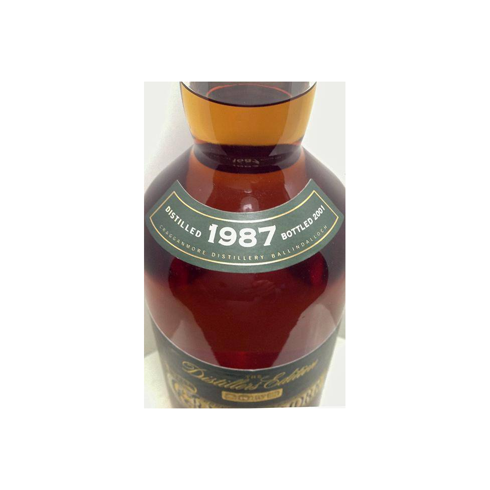 Cragganmore The Distillers Edition 1987 14 Years Single Malt Whisky 2