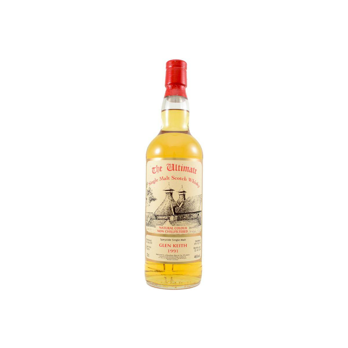 Glen Keith The Ultimate 1991 25 Years Single Malt Whisky