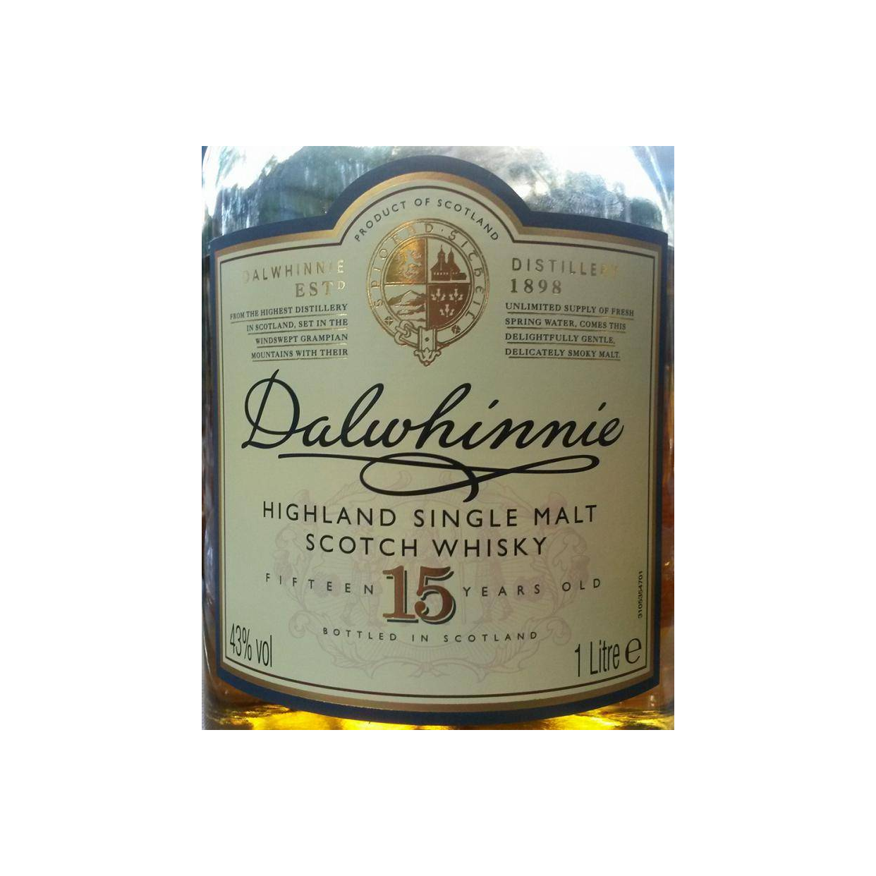 Dalwhinnie 15 Years Single Malt Whisky 2