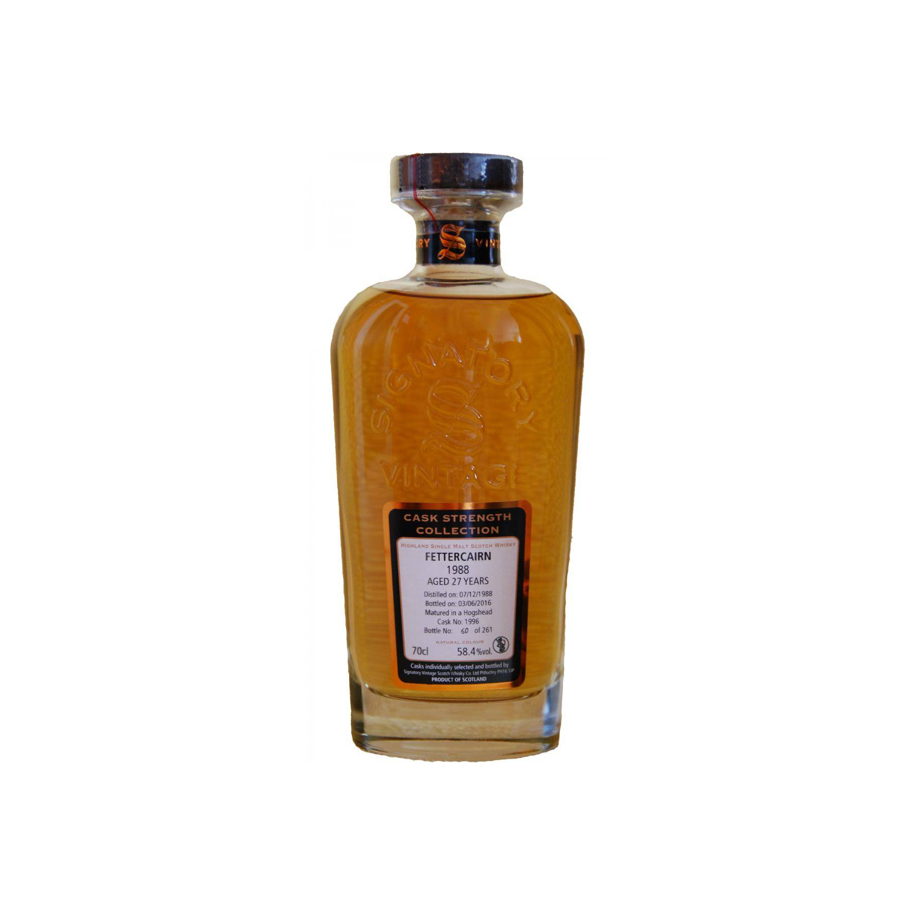Fettercairn Cask Strength Collection 1988 27 Years Single Malt Whisky