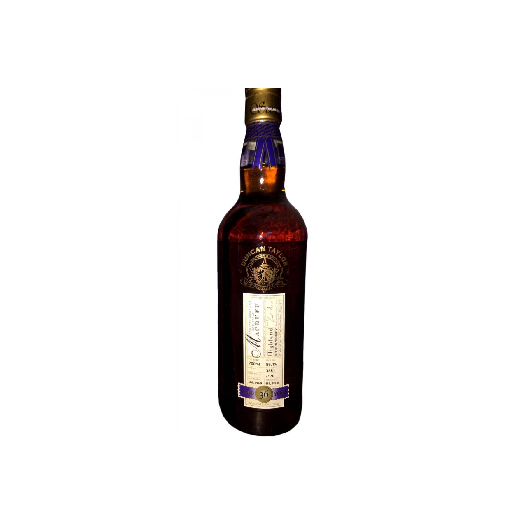 Macduff Rare Auld 1969 36 Years Single Malt Whisky
