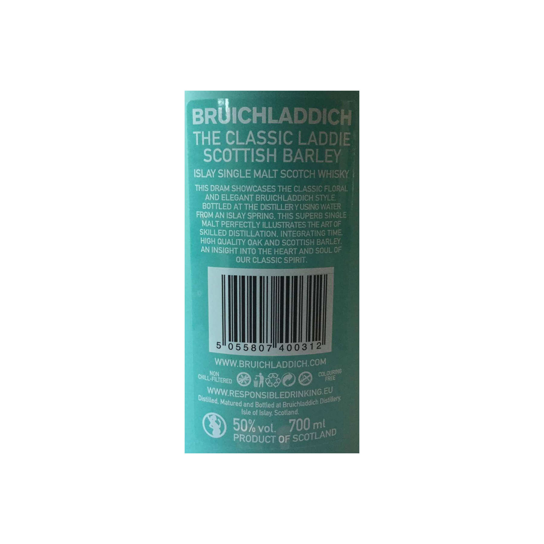 Bruichladdich Single Malt Whisky 2