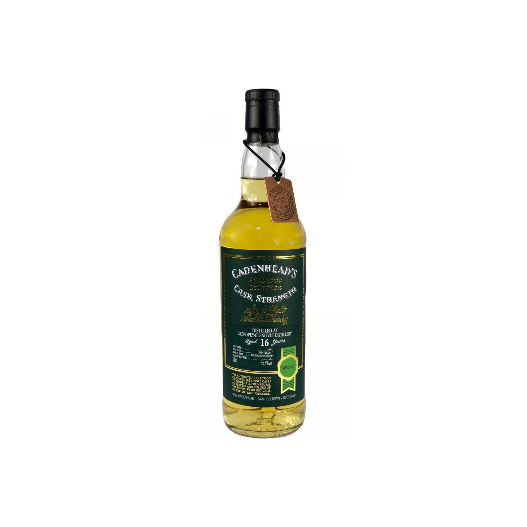 Glen Spey Authentic Collection 2001 16 Years Single Malt Whisky