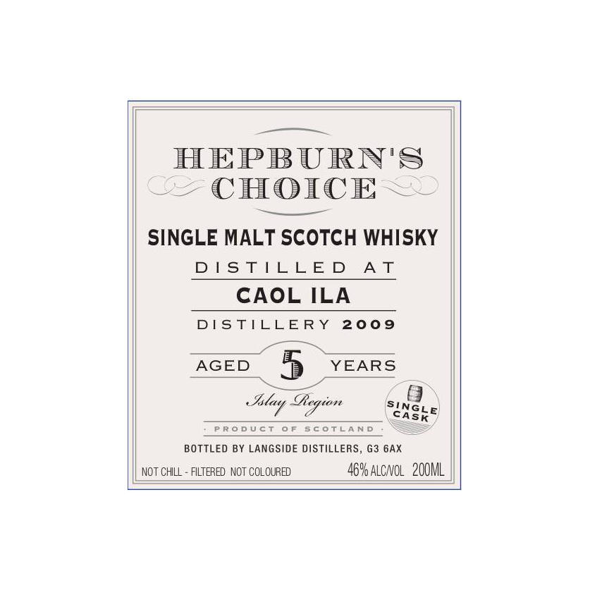 Caol Ila 2009 5 Years Single Malt Whisky