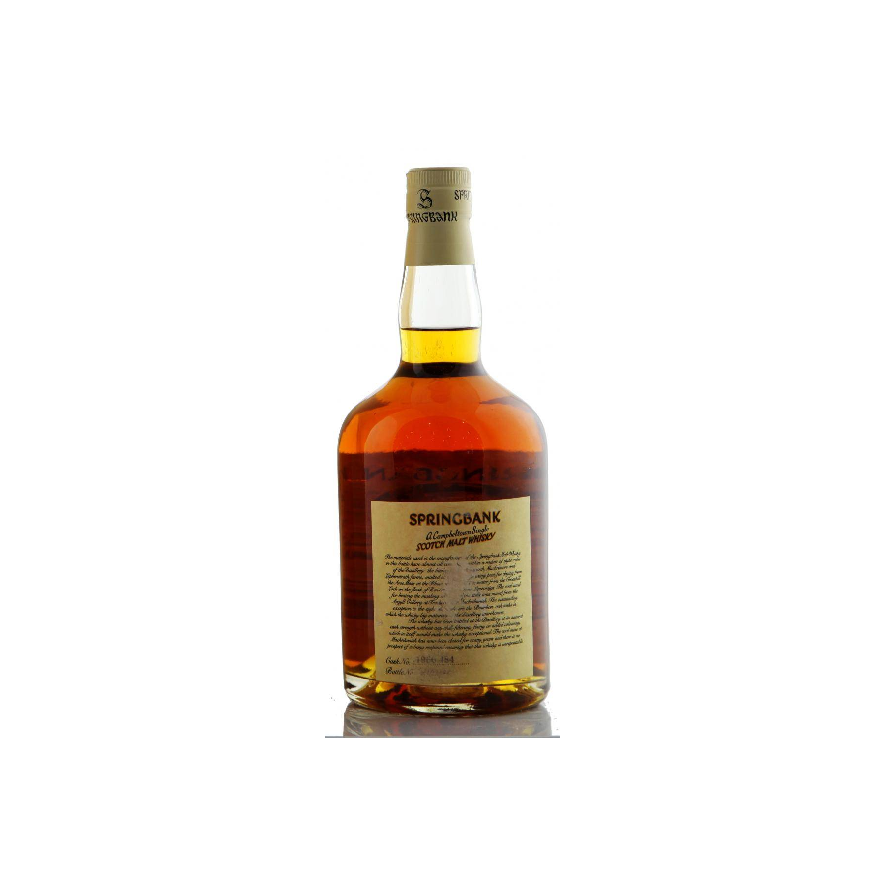 Springbank 1966 31 Years Single Malt Whisky 3