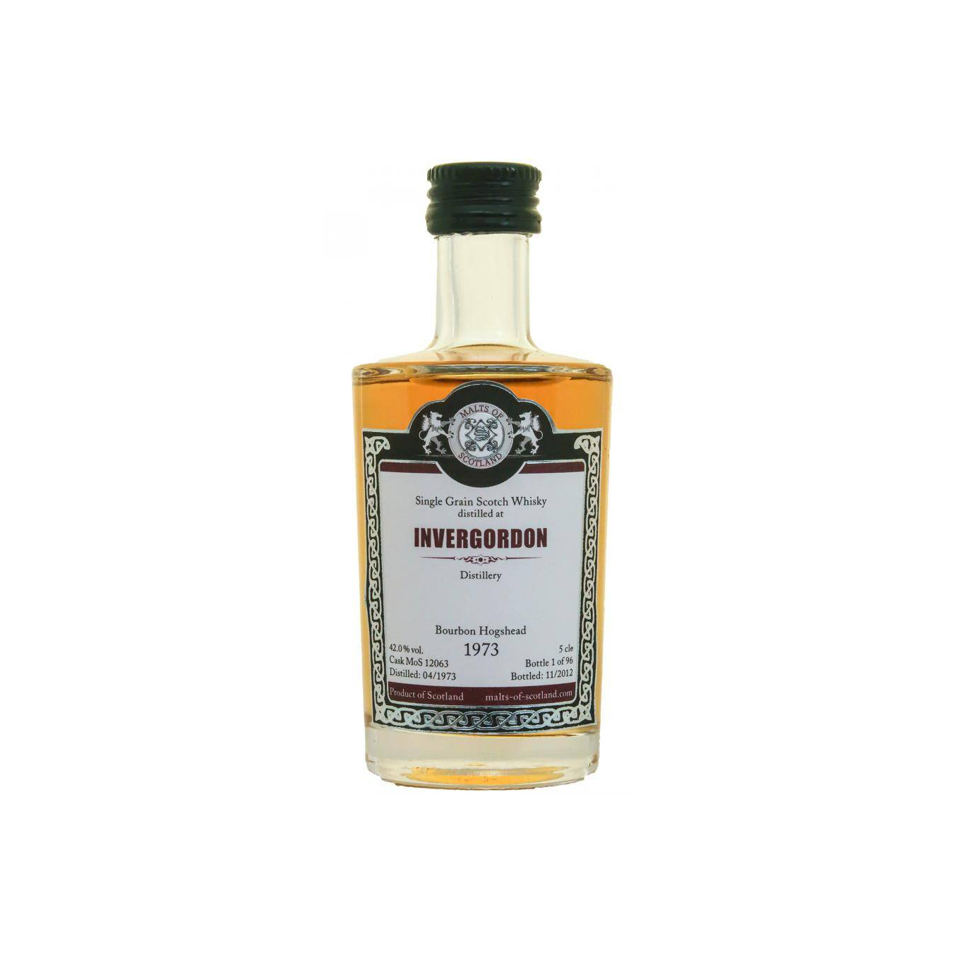 Invergordon Miniature 1973 39 Years Single Grain Whisky 2