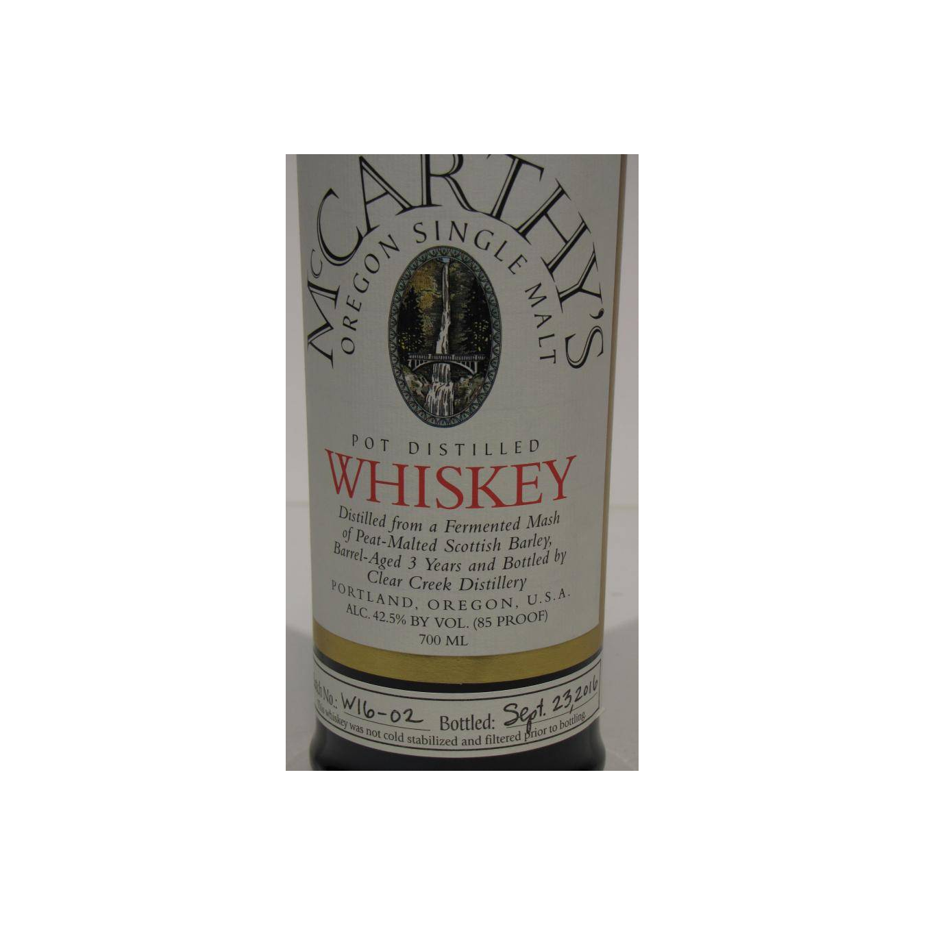 McCarthy's Oregon 03-year-old 2