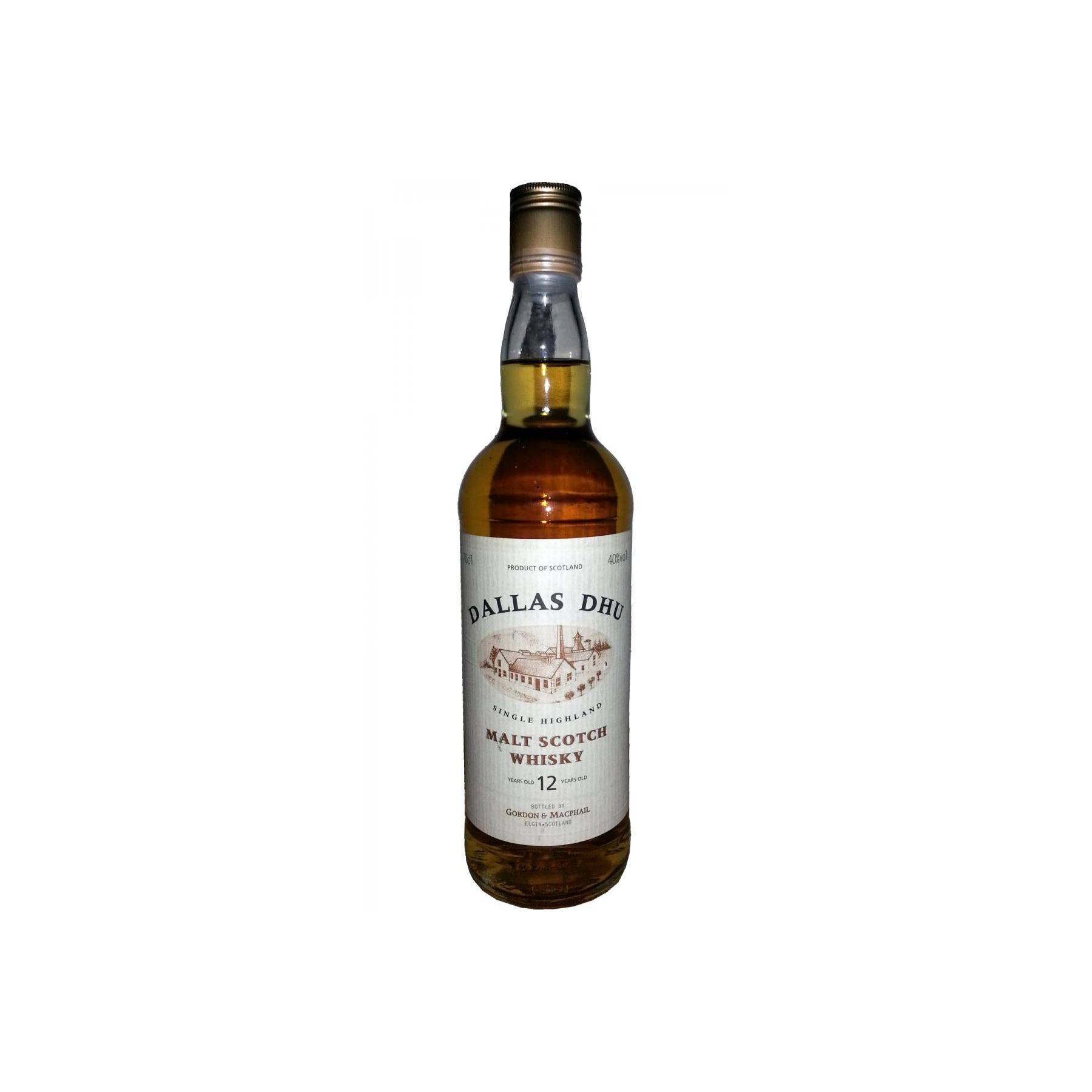 Dallas Dhu Licensed Bottling 12 Years Single Malt Whisky