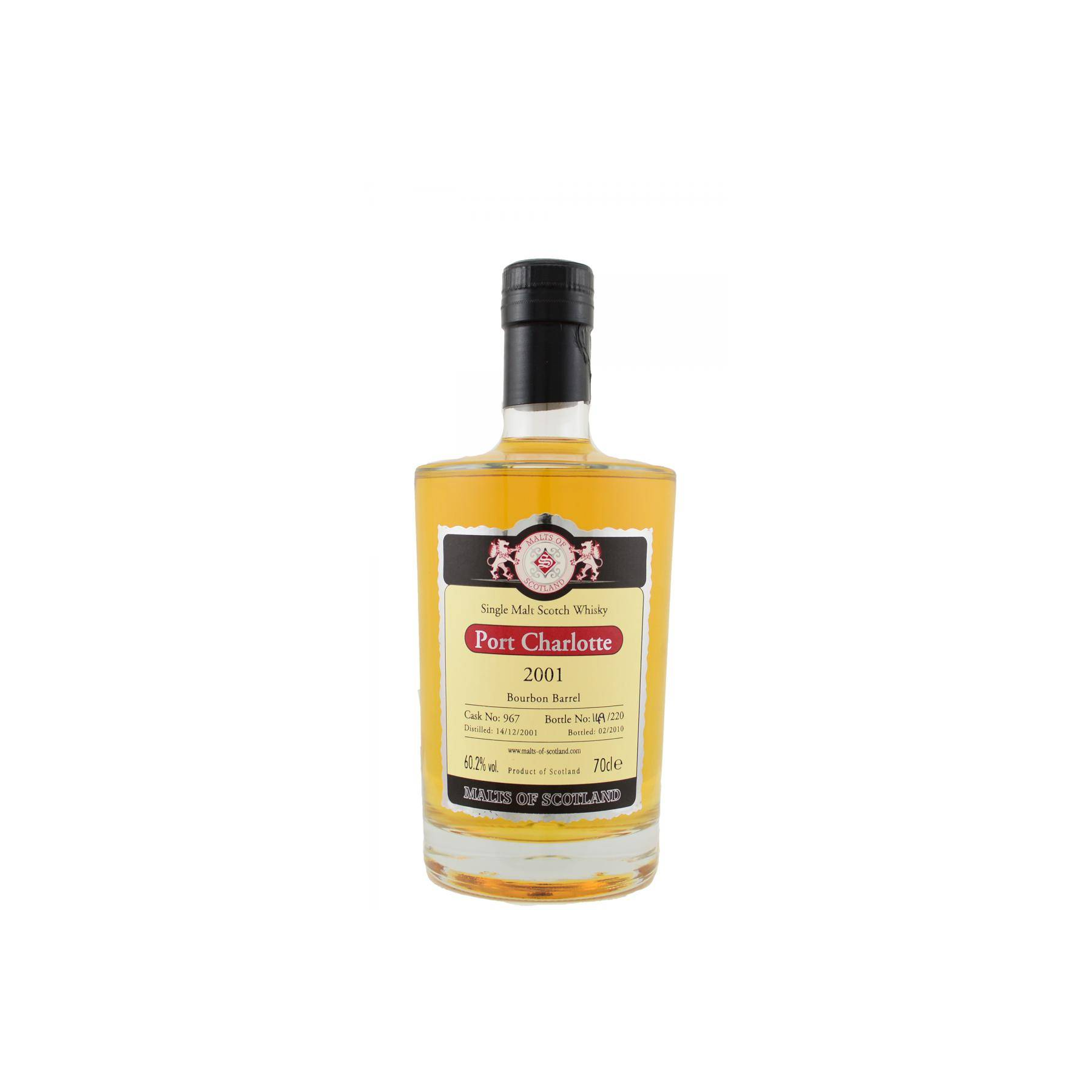 Bruichladdich 2001 8 Years Single Malt Whisky