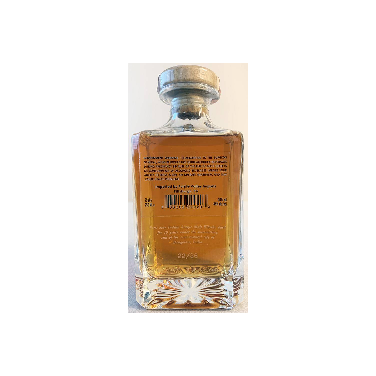Amrut 10 Years Single Malt Whisky 2