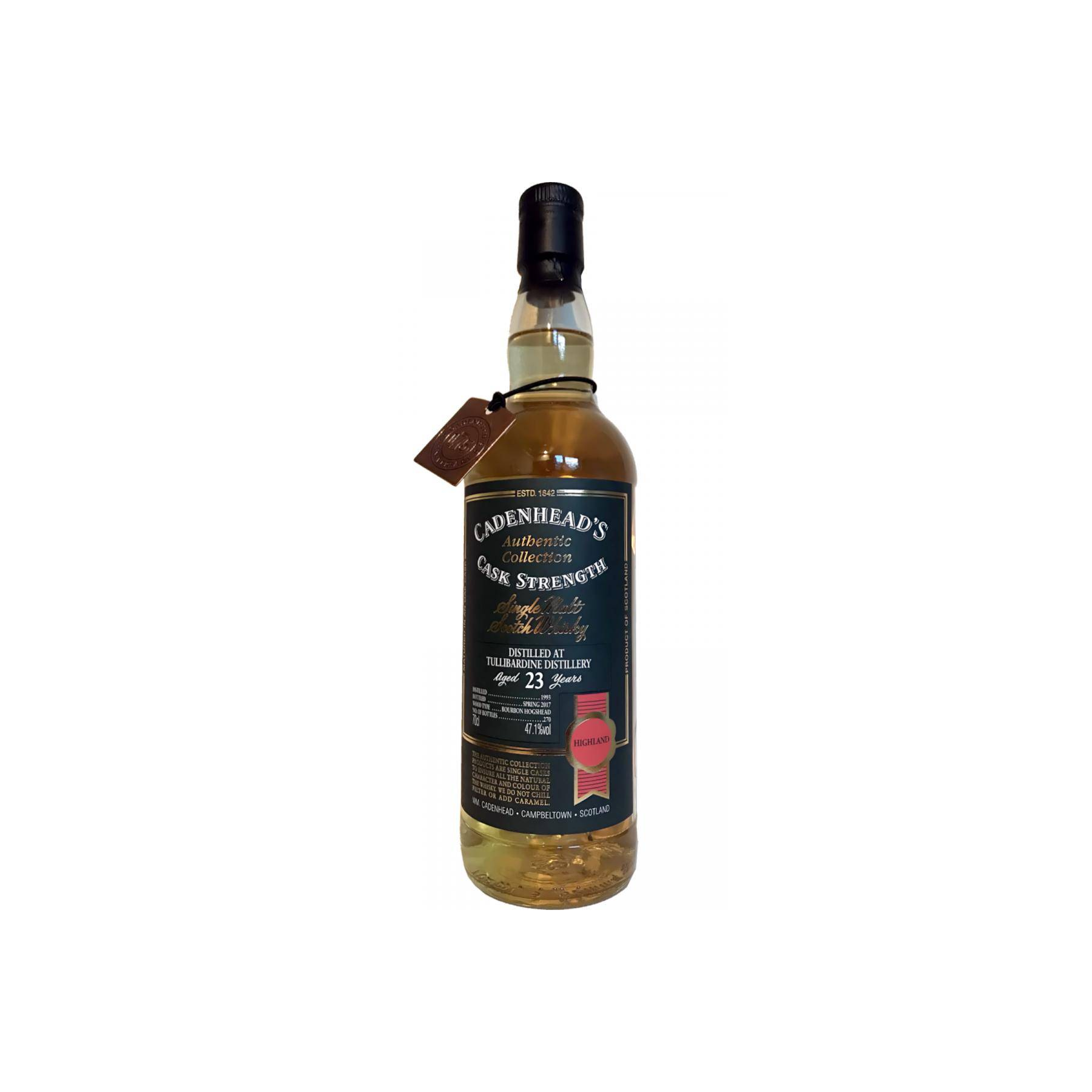 Tullibardine Authentic Collection 1993 23 Years Single Malt Whisky