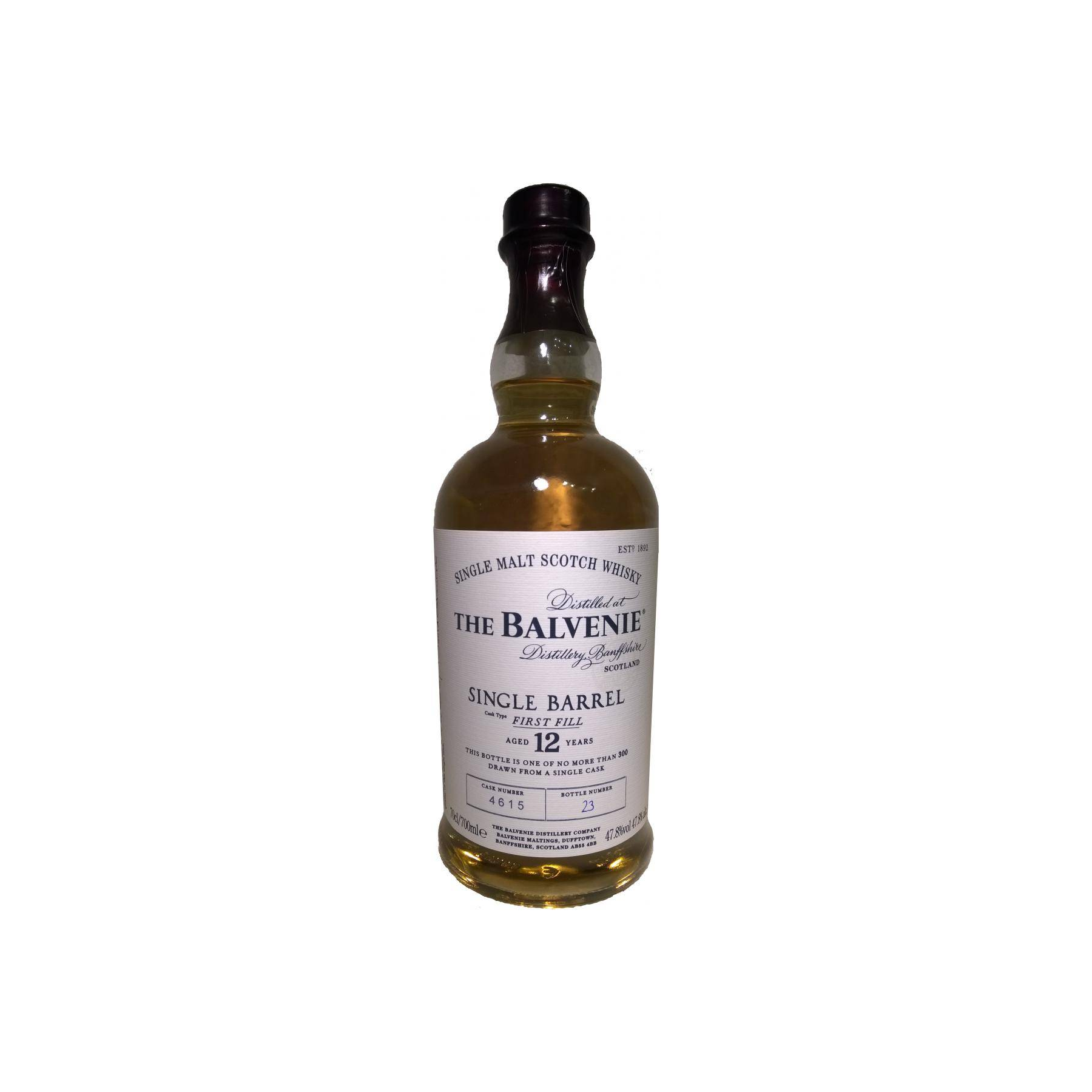 The Balvenie Single Cask 12 Years Single Malt Whisky