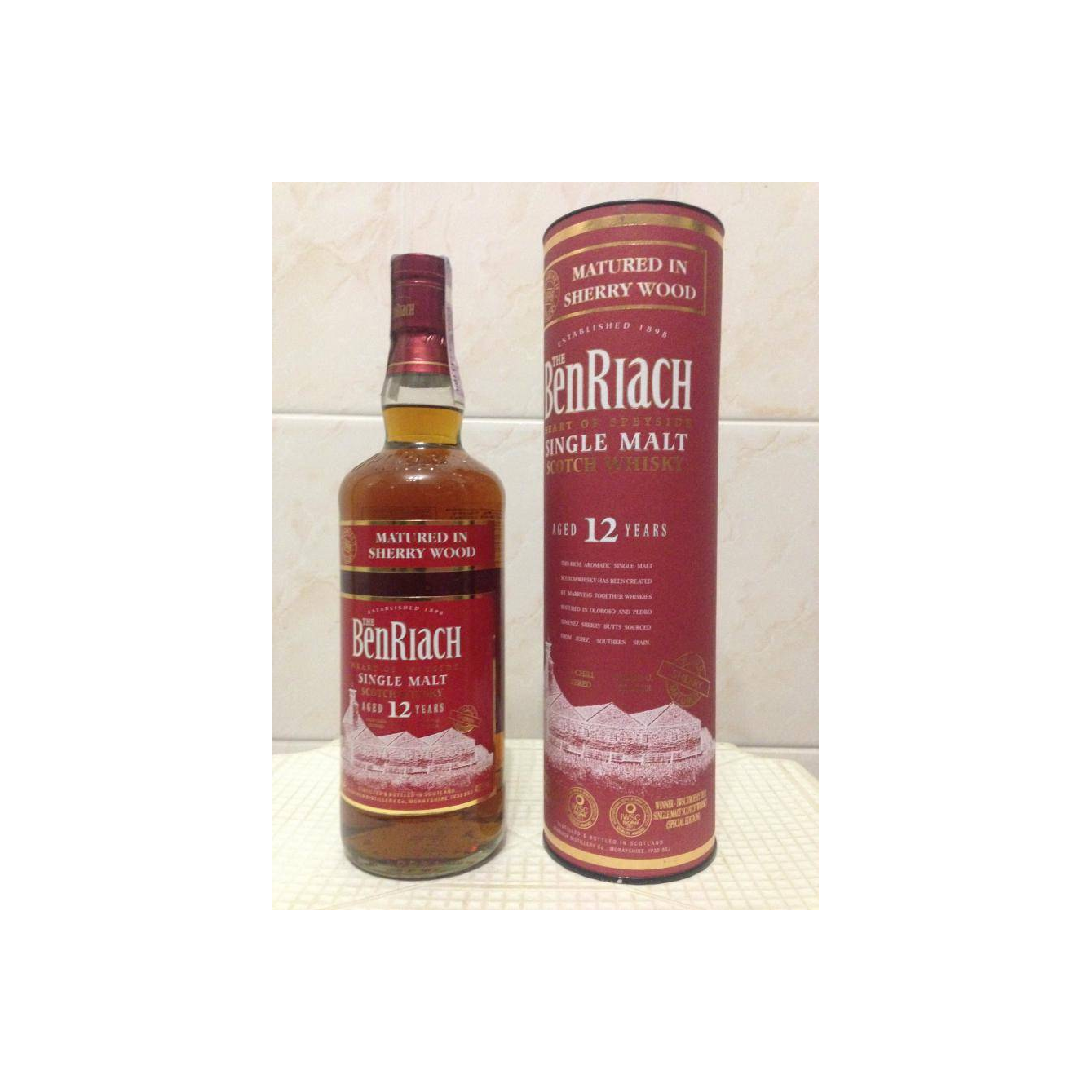 BenRiach 12 Years Single Malt Whisky 3