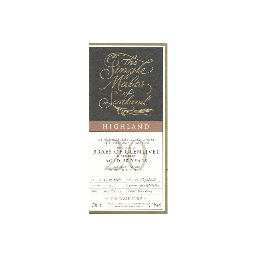 Braes of Glenlivet 1989 SMS 2