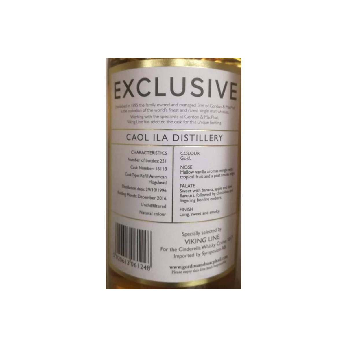 Caol Ila 1996 20 Years Single Malt Whisky 3