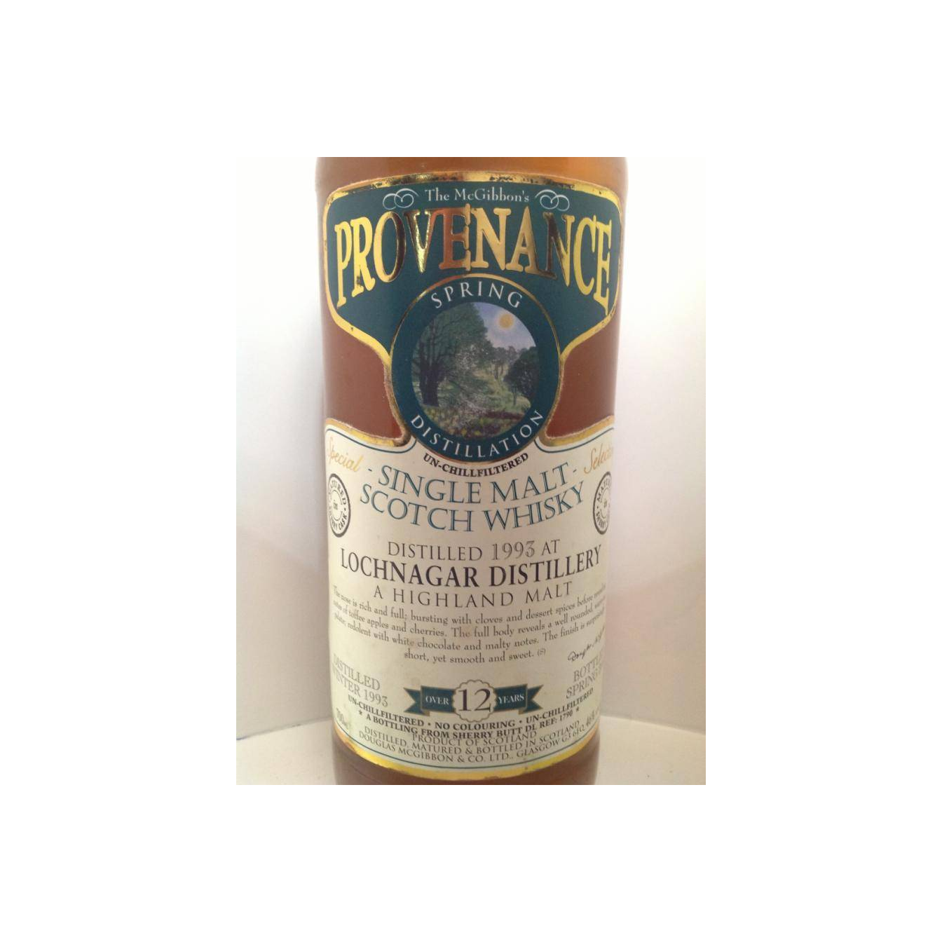 Royal Lochnagar McGibbon's Provenance 1993 12 Years Single Malt Whisky 3