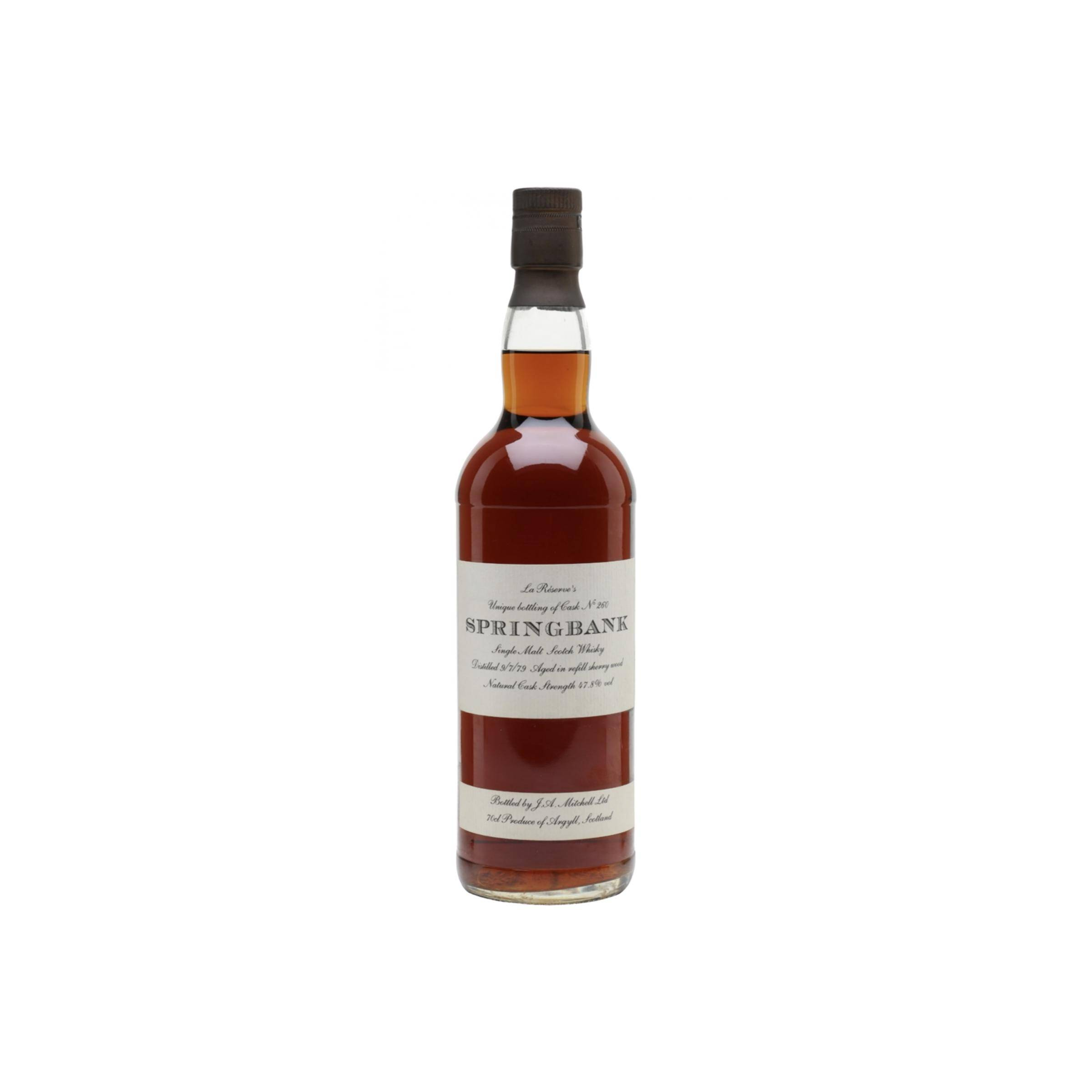 Springbank 1979 Single Malt Whisky
