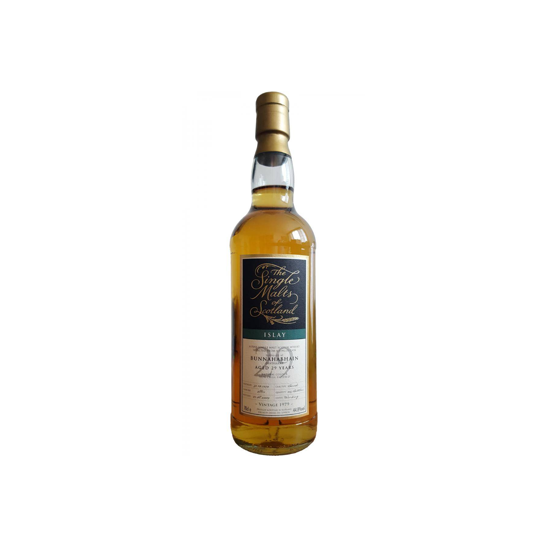 Bunnahabhain The Single Malts of Scotland 1979 29 Years Single Malt Whisky