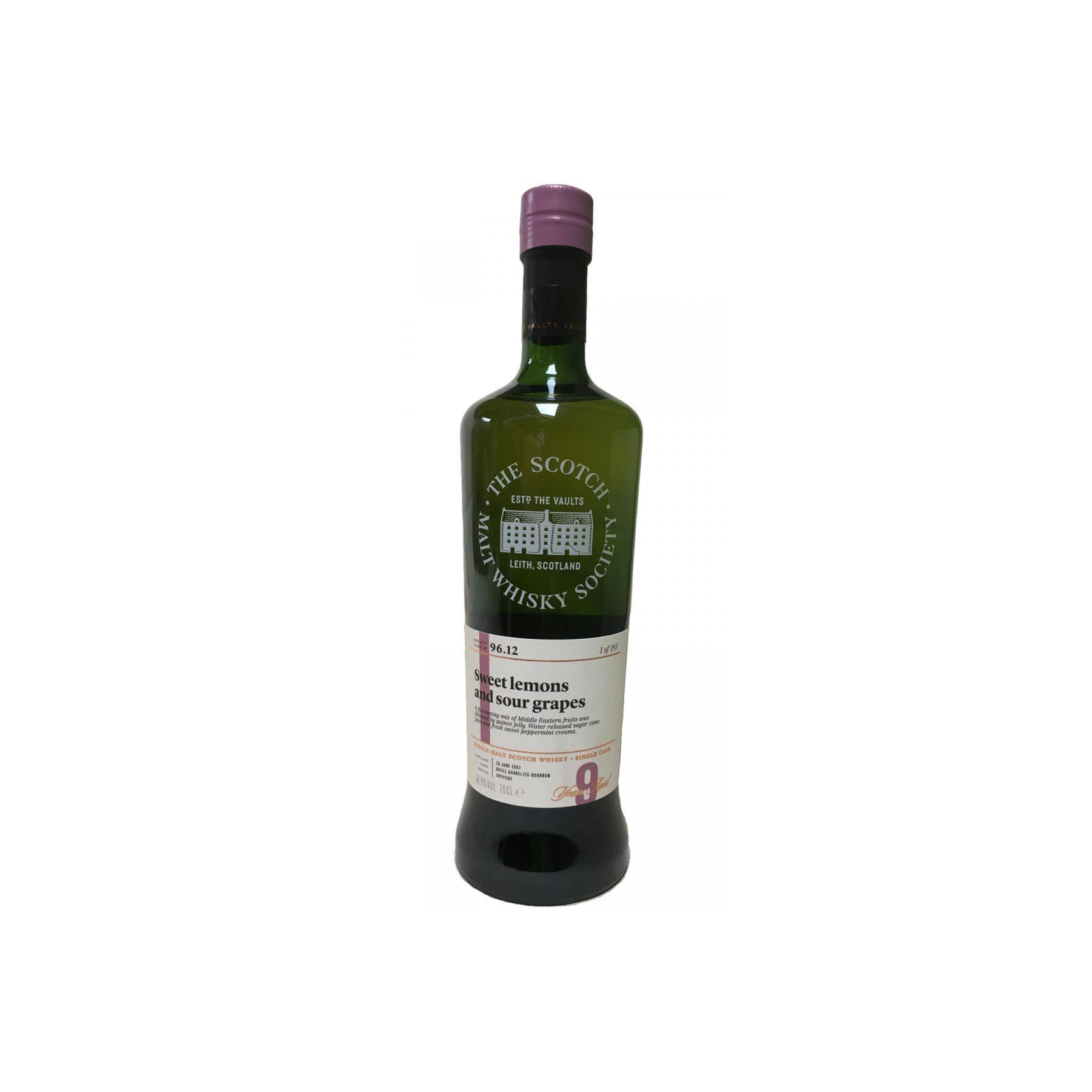 The Scotch Malt Whisky Society 2007 9 Years Single Malt Whisky