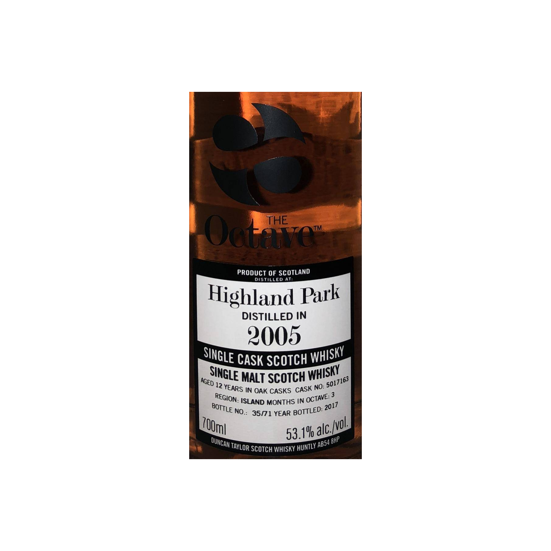 Highland Park The Octave 2005 12 Years Single Malt Whisky